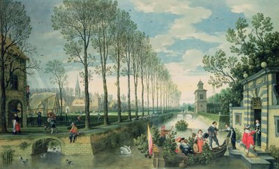 The Four Seasons: Spring by Sebastian Vrancx